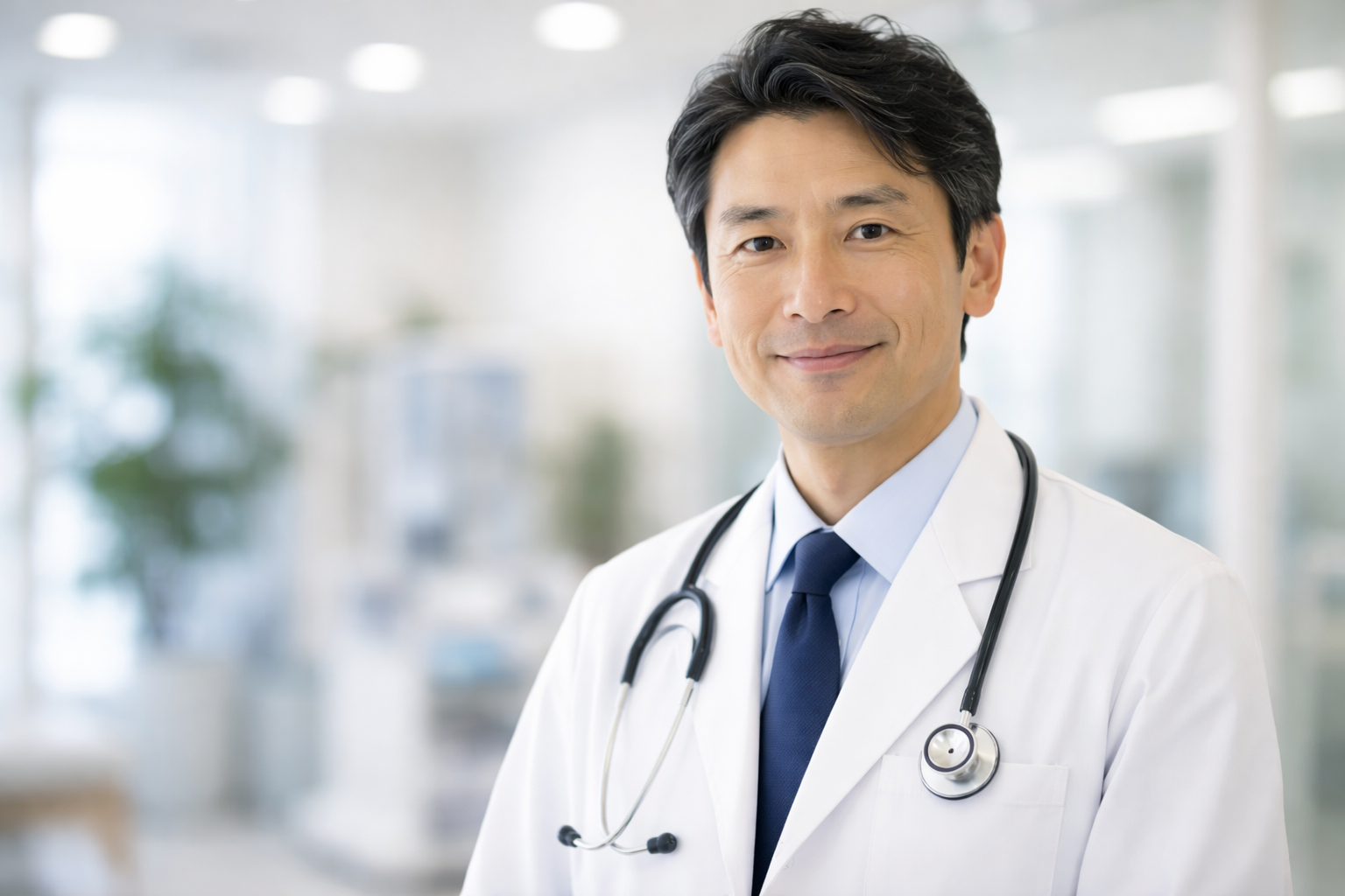 信頼できる医師のポートレート