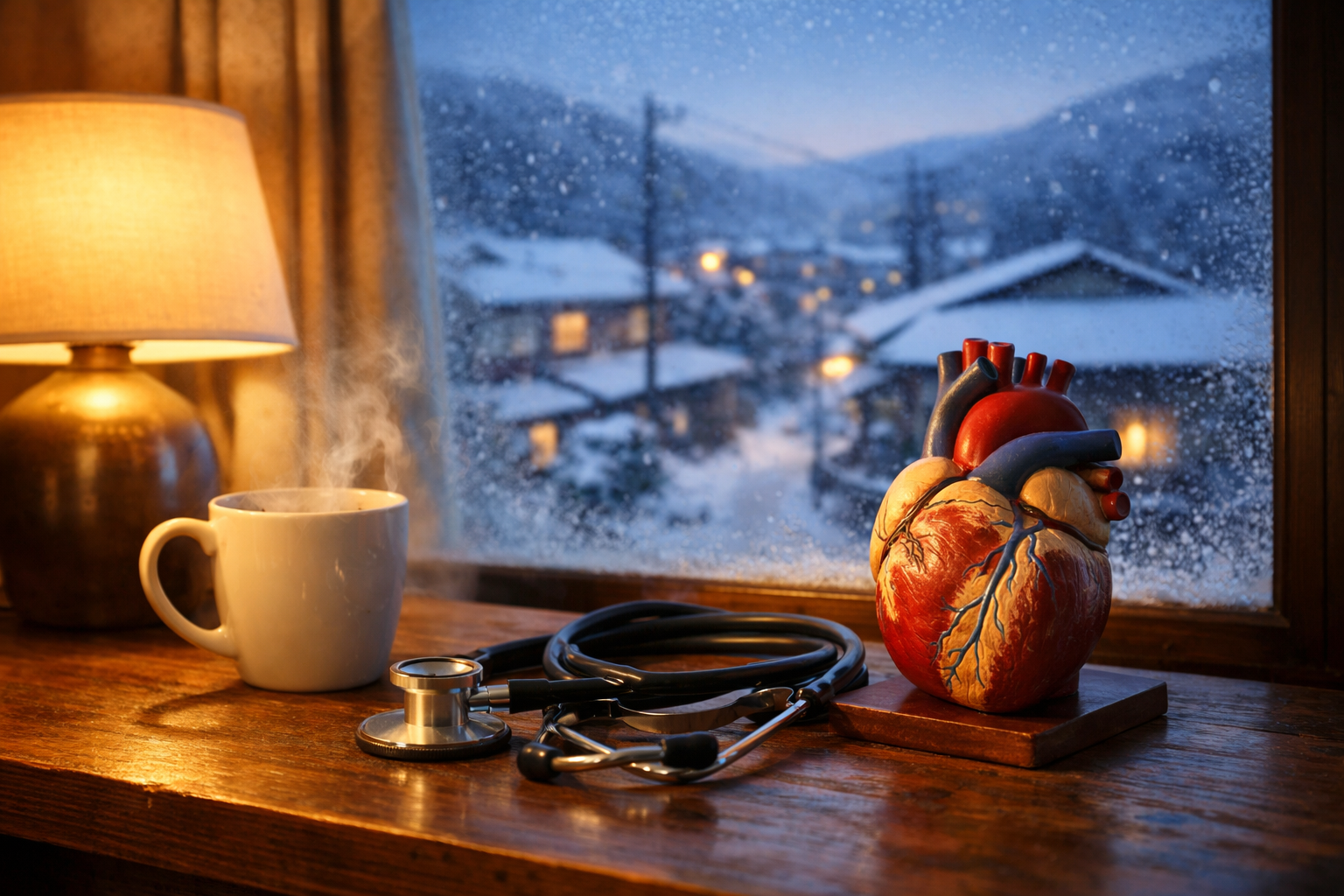冬の心臓リスク｜寒さと血圧上昇・ヒートショックへの対策