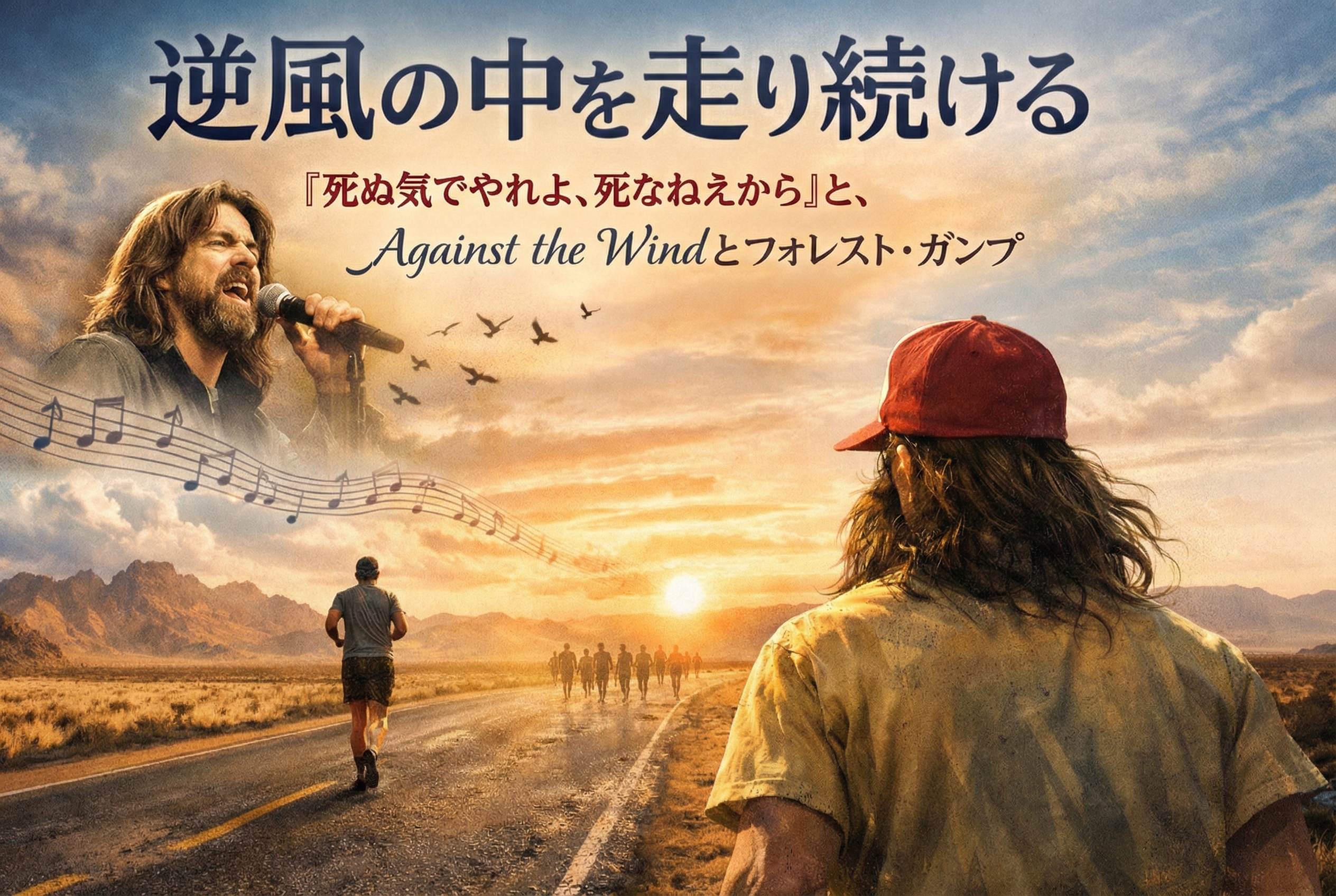 逆風の中を走り続ける - Against the Wind とフォレスト・ガンプ